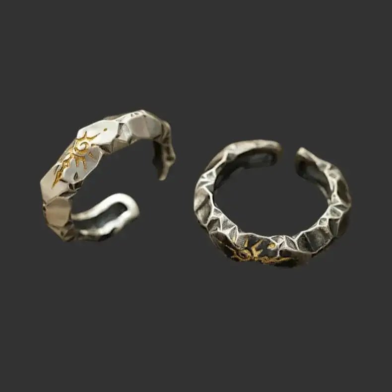 Alvora Aurekarn Ring – Self-Discipline Wish Stone Unique Men’s Ring