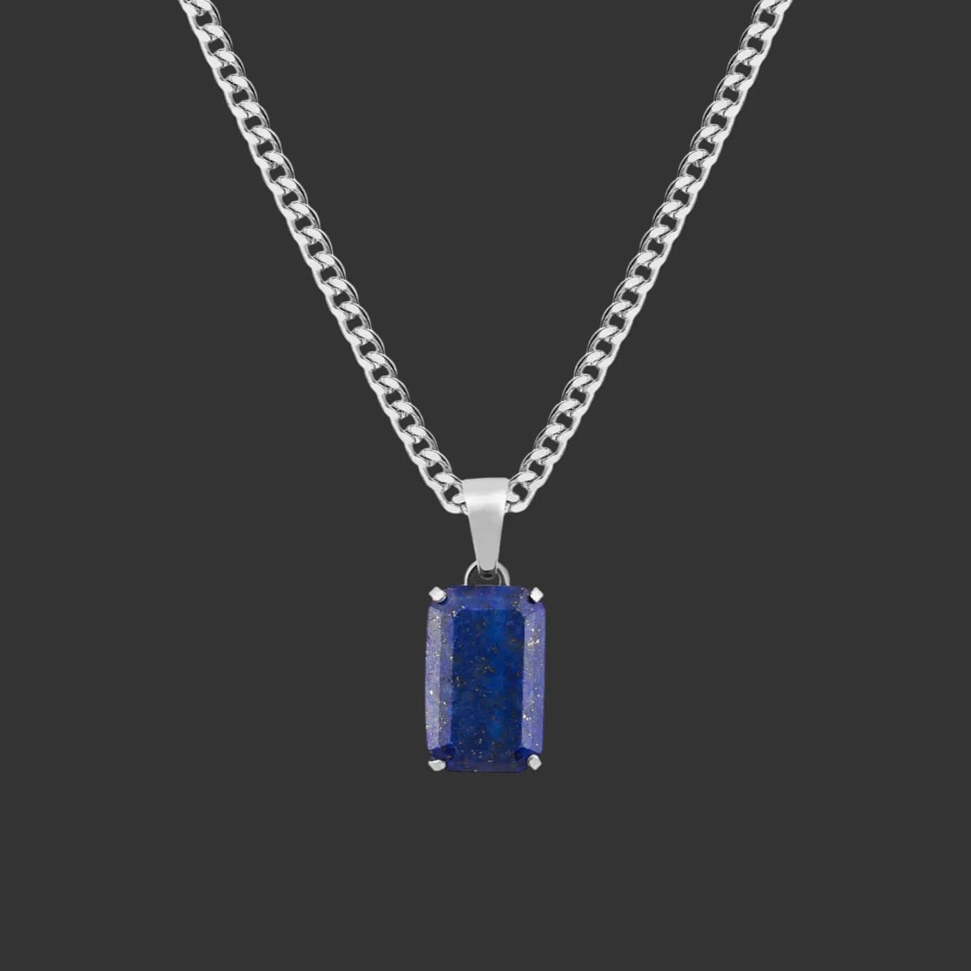 Alvora Aurelium – Lapis | Natural Lapis Lazuli Pendant in 18K Gold 