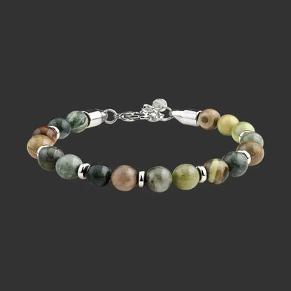 Alvora Echelon – Terra | Men’s Stone Adjustable Bracelet