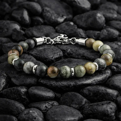 Alvora Echelon – Terra | Men’s Stone Adjustable Bracelet