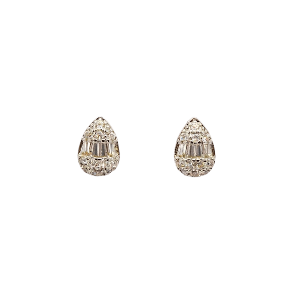 Eclisse Teardrop Earrings – Celestial Crystal Jewelry