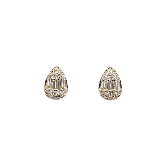 Eclisse Teardrop Earrings – Celestial Crystal Jewelry