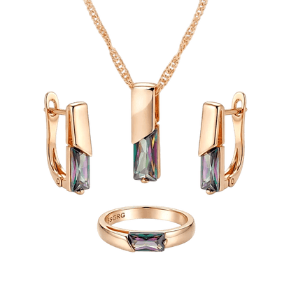 Elixson Auralis Bundle | Rose Gold Jewellery Set | ALVORA