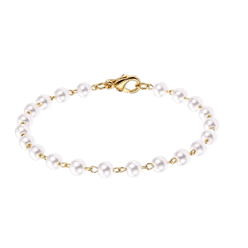Eloura – Gold Pearl Bracelet | Waterproof & Tarnish-Free