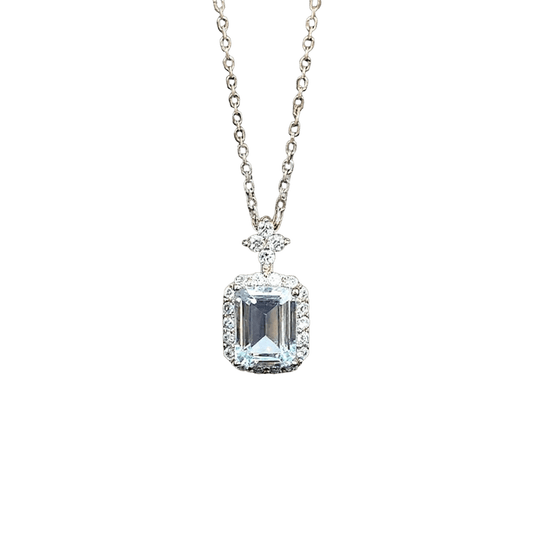 Étoressa Star Necklace – Emerald Cut Gold Celestial Jewellery | Alvora