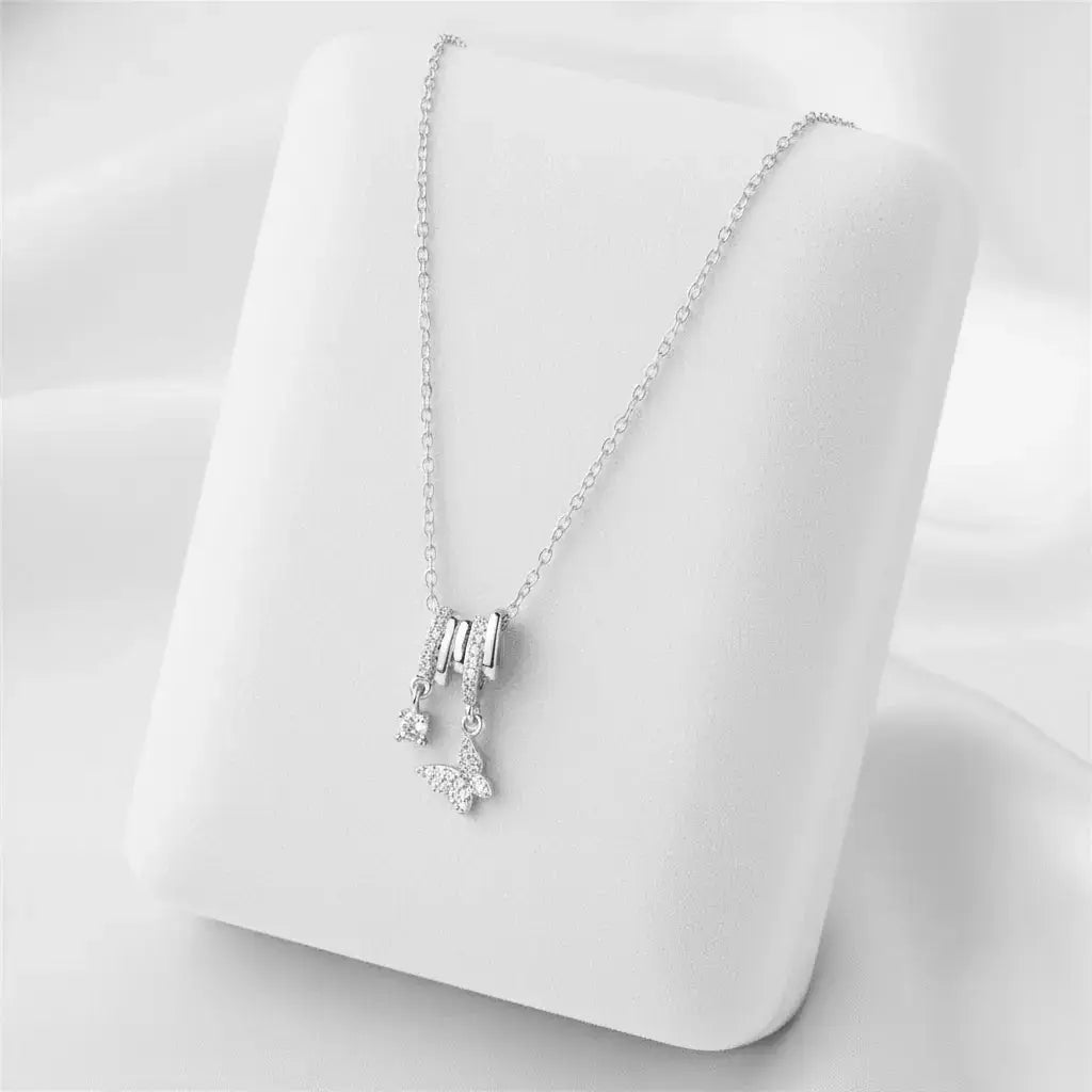 Alvora Fayloria Butterfly Necklace | Waterproof & Tarnish-Free Charm Jewelry