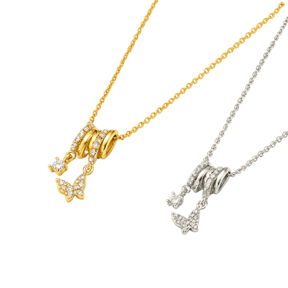 Alvora Fayloria Butterfly Necklace | Waterproof & Tarnish-Free Charm Jewelry