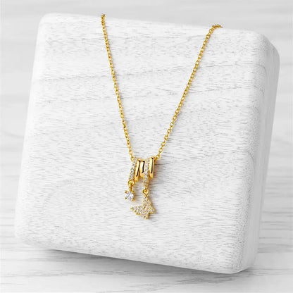Alvora Fayloria Butterfly Necklace | Waterproof & Tarnish-Free Charm Jewelry