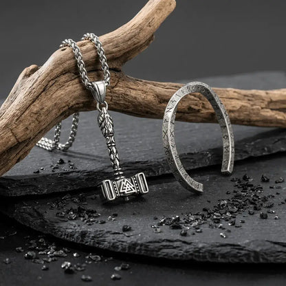 Nordic Shield Bundle | Viking Jewellery Set for Men