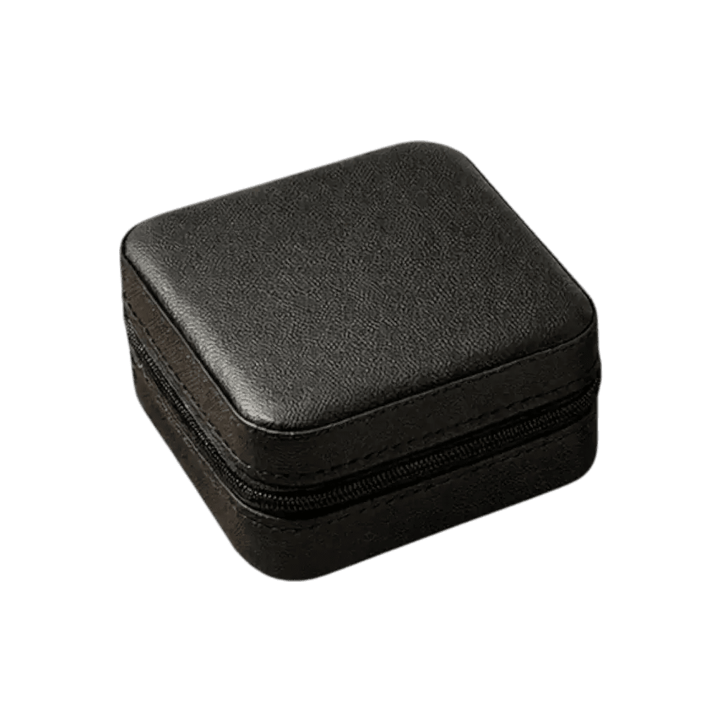 Alvora Compact Travel Jewelry Case – Portable Jewelry Storage Box