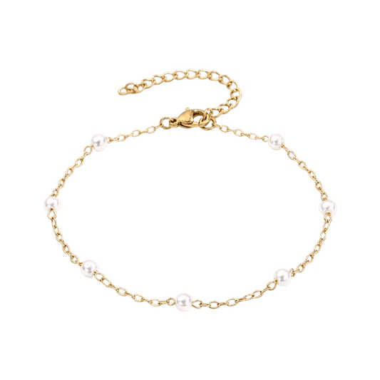 Lielle – Minimal Pearl Bracelet | Waterproof & Tarnish-Free