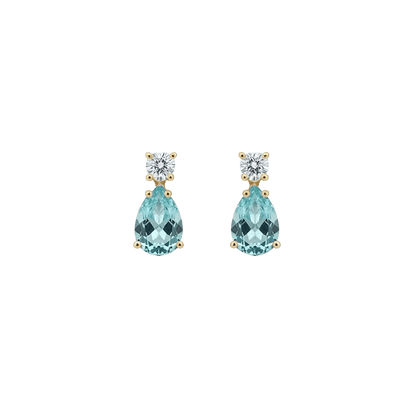 Alvora Merivine Vintage Minimalist Gold Stud Earrings
