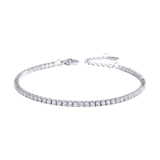 Noctessa - Alvora 925 sterling bracelet bridal jewelry elegant gift for her