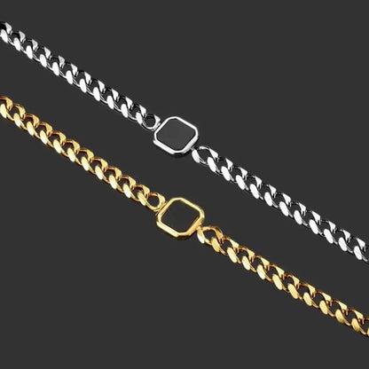 Alvora Nocturne Bracelet | Waterproof Gold & Silver Men Jewelry 