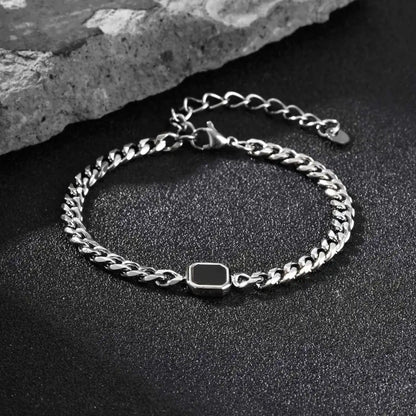 Alvora Nocturne Bracelet | Waterproof Gold & Silver Men Jewelry 