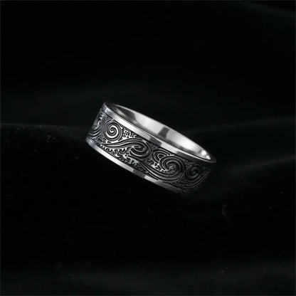 Alvora Obscuryl Ring | The Mark Sigil Reborn in Modern Steel