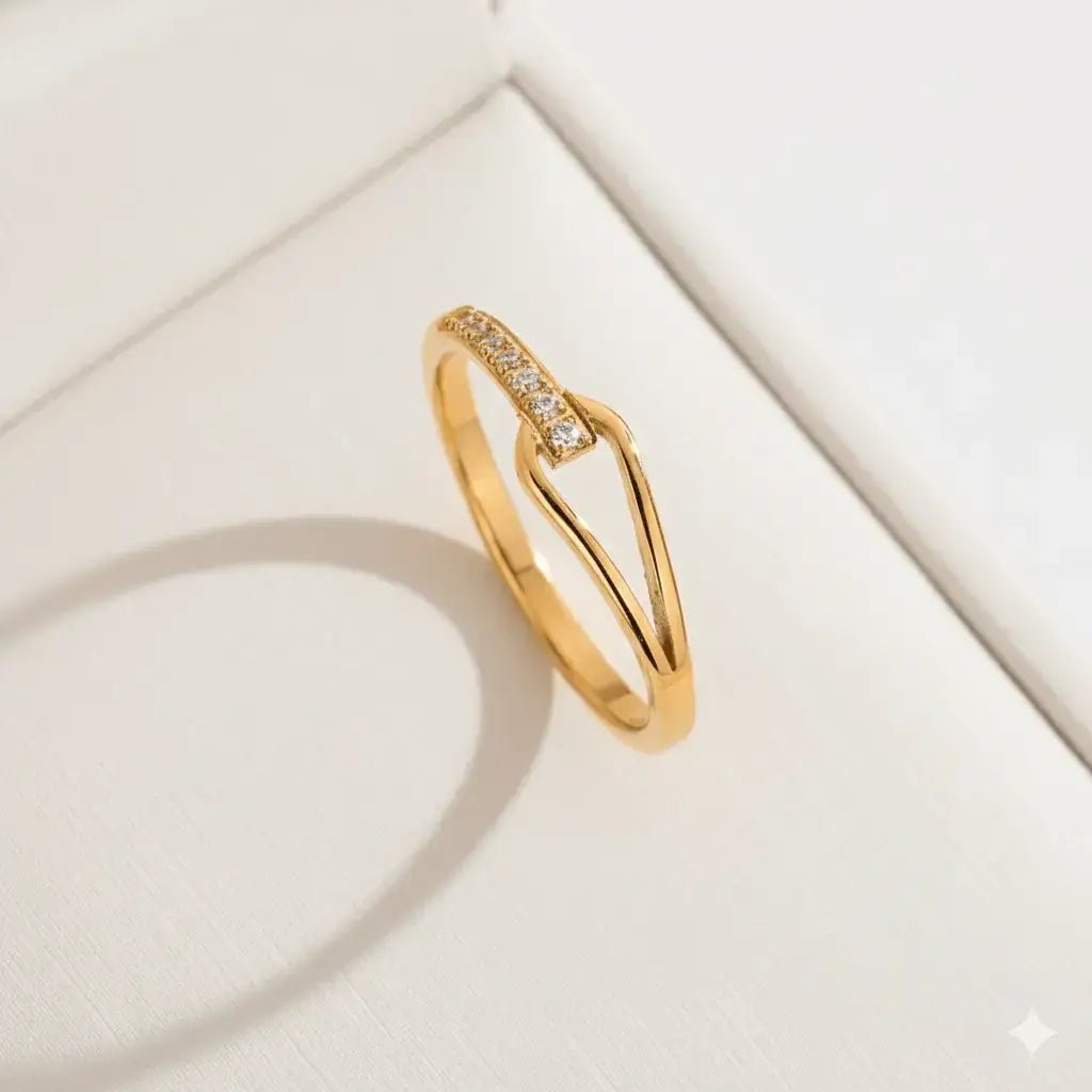 Alvora Seniqu Ring – Modern Waterproof Gold&Silver Minimal Jewelry