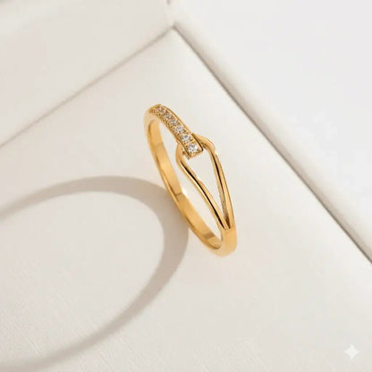 Alvora Seniqu Ring – Modern Waterproof Gold&Silver Minimal Jewelry