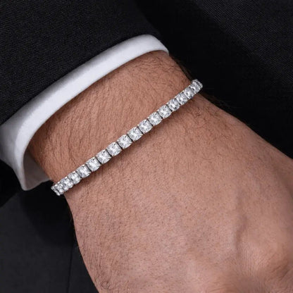 Alvora Sentinel Flex – Adjustable Waterproof Men's Tennis Bracelet