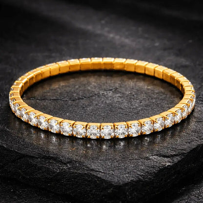 Alvora Sentinel Flex – Adjustable Waterproof Men's Tennis Bracelet