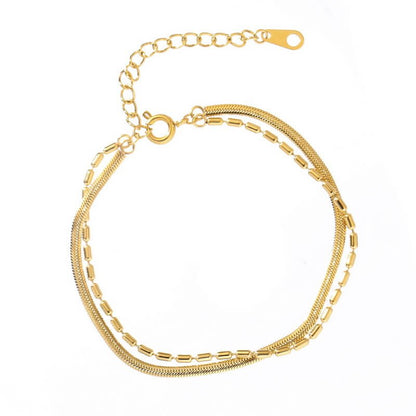 Solstice Gold Bracelet | Waterproof Minimal 18K Gold Jewelry