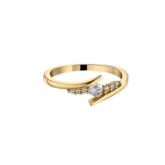 Soluna Ring – Sun and Moon Inspired Gold Crystal Jewellery