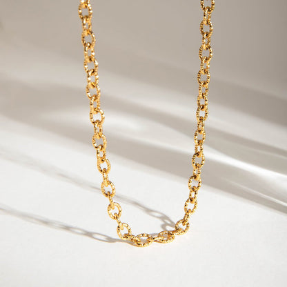 Starry Cross Necklace – 18K Gold Waterproof Cross Chain Necklace