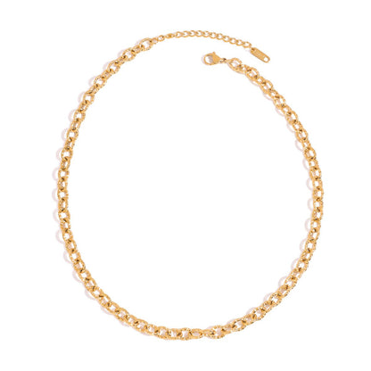 Starry Cross Necklace – 18K Gold Waterproof Cross Chain Necklace