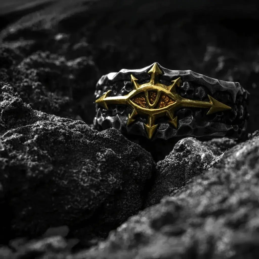 Alvora Thyros Protective Eye Ring | Vintage Men’s Jewellery