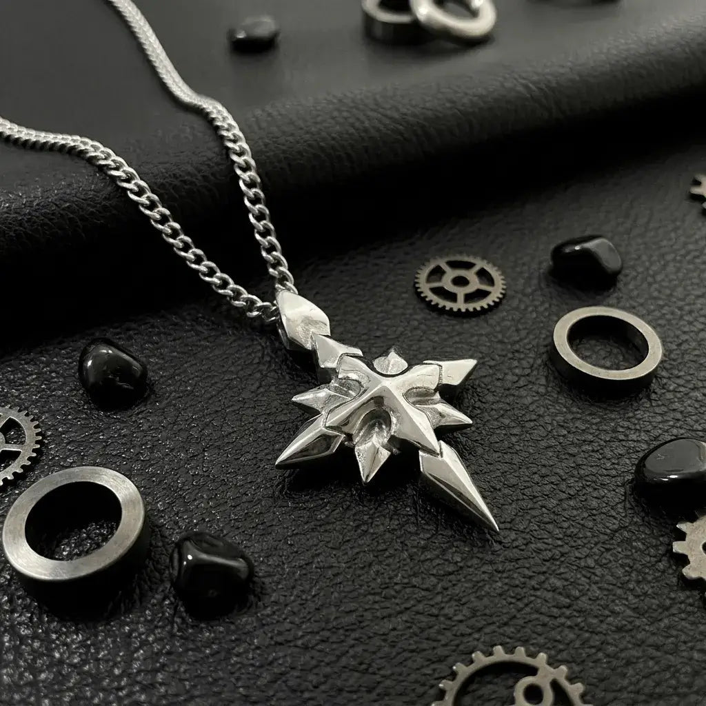 Voidstar Pendant – Punk Style Star Necklace